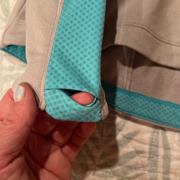 Greenwich Academy, GA embroidered under armor long sleeve compression half zip - Picture 6 of 6